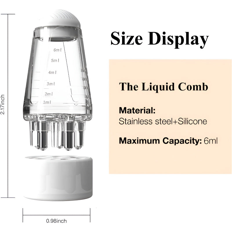 Comb with Ball Massage