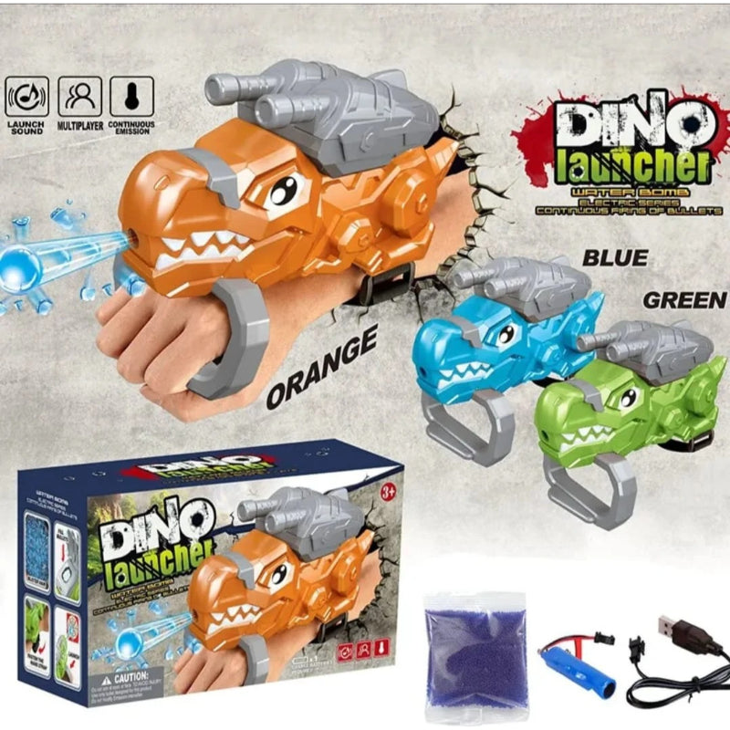 Armoured Dino Water Gel Ball Laucher Toy For kids