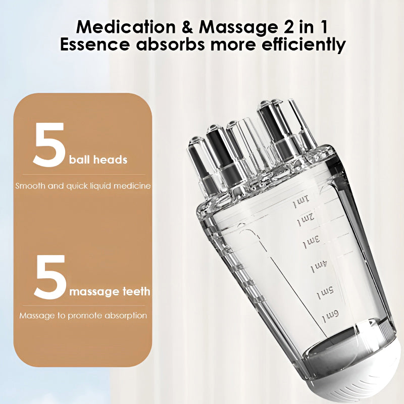 Comb with Ball Massage