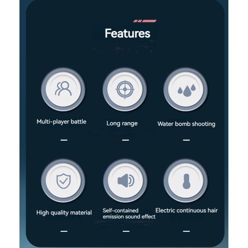 Armoured Dino Water Gel Ball Laucher Toy For kids